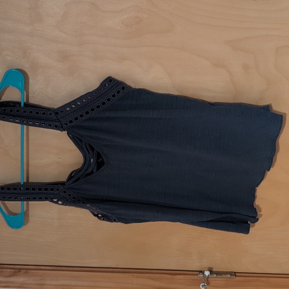 Heather blue tank